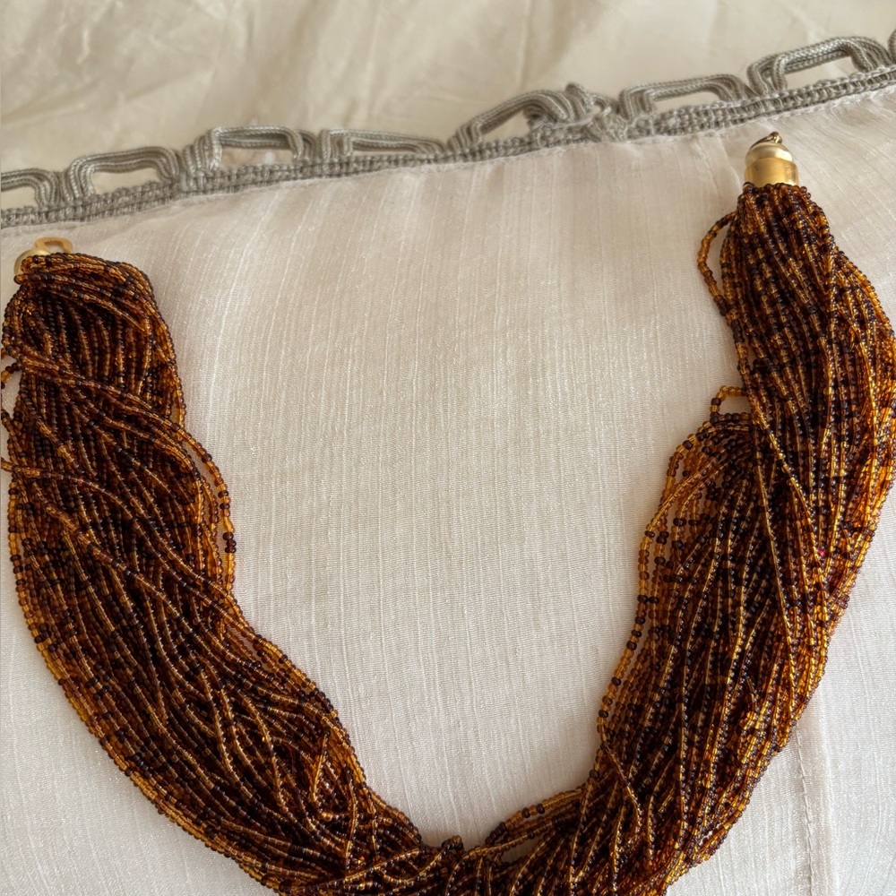 Multistrand Beaded Necklace - Picture 5 of 6